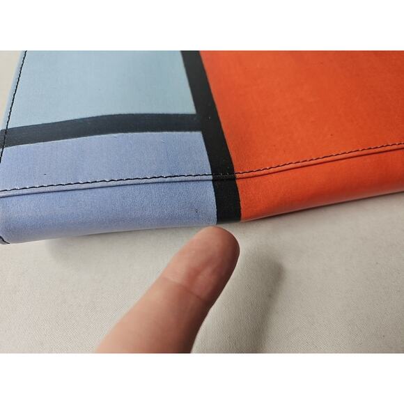 The Met Museum Modern Art Mondrian Crossbody Clutch Shoulder Bag - Picture 8 of 16